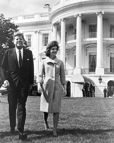 jackie kennedy. John and Jackie kennedy at The